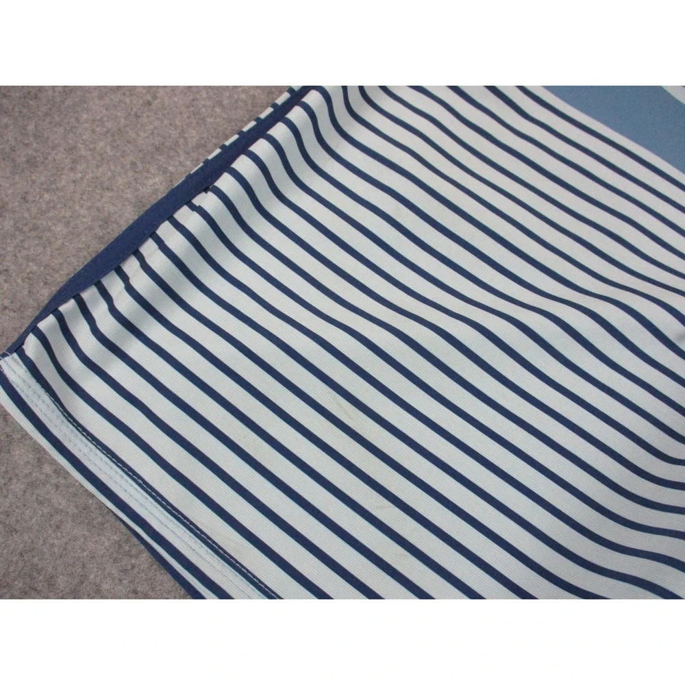 Quiksilver Board Shorts Mens 34 Blue Striped Waterman Swim Trunks Bathing Suit